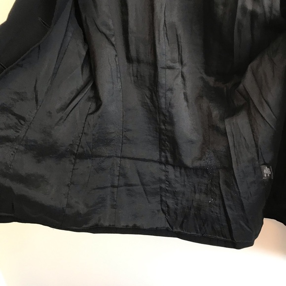 Lafayette 148 Black Stretch Wool Blazer - Picture 8 of 8